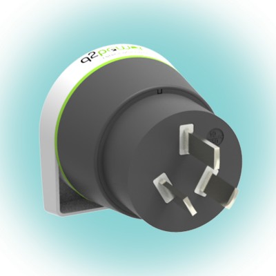 Q2 power Utazóadapter 