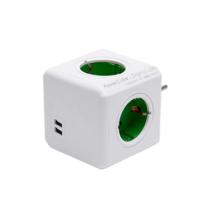 Power Cube Original USB, zöld - 1202GN/DEOUPC