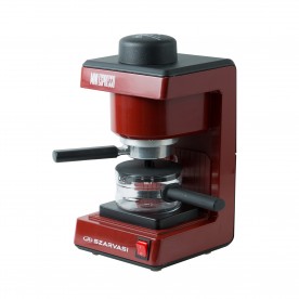 Szarvasi MINI ESPRESSO (SZV-612/3) kávéfőző, 800 W, bordó színű, őrölt kávé főzésére, 3,04 bar nyomás, max. 6 személy részére