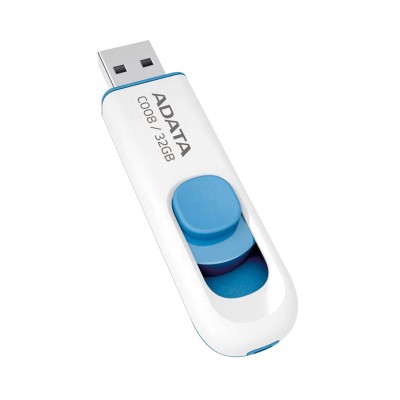 ADATA Pendrive 32GB, Fehér - AC008-32G-RWE