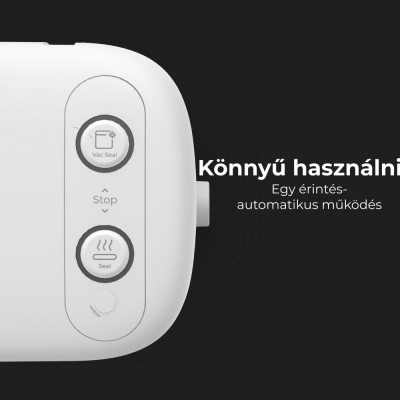 AENO AVS0001 VS1 vákuumcsomagoló, 65 kPa szívóteljesítmény, 4,5 liter/perc teljesítmény, 180 °C-os fűtési hőmérséklet, 30 cm-es maximum szélesség