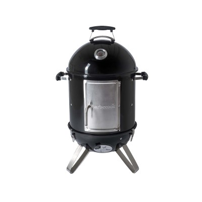 Barbecook BC-SMO-5017 Oskar S zománcozott füstölő és grill, fekete, átmérő 40cm