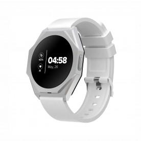 CANYON CNS-SW86SS Otto okosóra, 1,3” IPS kijelző, IP68, iOS és Android kompatibilis, magyar nyelv, ezüst