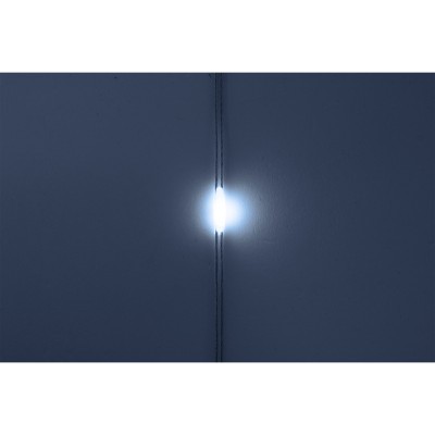 HOME KIN168DWH DOT LED-es fényfüggöny, 168 db hidegfehér DOT LED, állófényű, átlátszó vezeték, 12x14 LED, beltéri adapteres kivitel