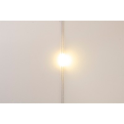 HOME KKF300D5M LED-es sziporkázó fényfüggöny, 300 db melegfehér DOT LED, átlátszó vezeték, hálózati adapter, kül- és beltéri kivitel