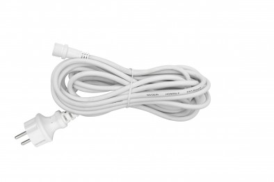 HOME KSHW5 hálózati csatlakozókábel, 5 m, fehér, kül- és beltéri kivitel