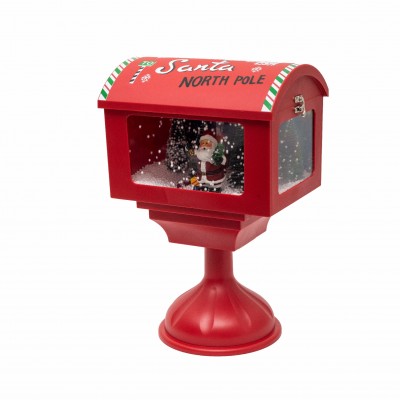 HOME LFS410 havazó postaláda, 8 dallam, 6 db hidegfehér LED, elemes vagy adapteres tápellátás, beltéri kivitel