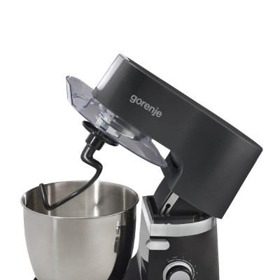 Gorenje MMC1500PS konyhai robotgép, 1500 W, 7 liter, 8 sebességfokozat, automatikus forulatszám szabályozás, fém keverőtál