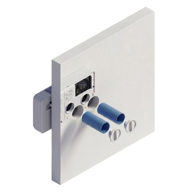 HOME MONOBLOCK12 monoblokkos hűtő-fűtő klíma, 3,5 kW, 4 üzemmód, PTC kiegészítő fűtés, wifi, távirányító, LED kijelző