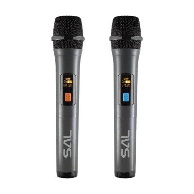 SAL PARCUBE boombox, 100 W, 2db vezeték nélküli mikrofon, 5db hangszóró, LED fényeffekt, IPX6 védelem, bluetooth