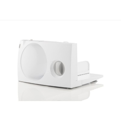 Gorenje R402W szeletelő, 100 W, 17 cm-es rozsdamentes acél penge, 0-17 mm szeletvastagság, összecsukható