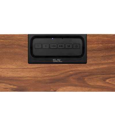 SAL RRT7 Stereo retro hangszóró, vezeték nélküli, rádió és zenelejátszó, tölthető