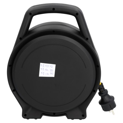 STANLEY SXCR-122 kábeldob, IP20, 15m kábellel, H07RN-F 3G1,5, max 3200 W, 4 védőérintkezős aljzat, beltéri kivitel