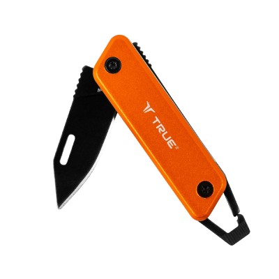 TRUE UTILITY MODERN KEY CHAIN KNIFE - Orange (Gift Box) - TU7061