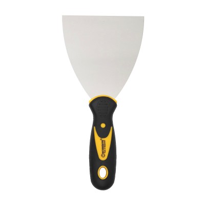 WORKSITE WT3140 nagy spatula, 100mm, rozsdamentes acél, profi gumi markolat